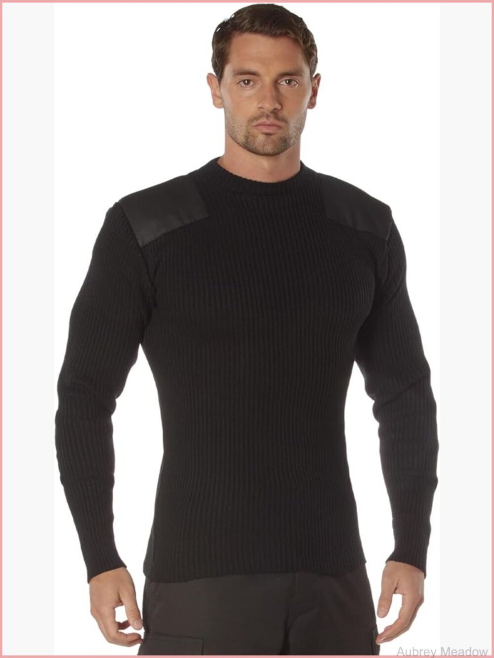 Acrylic Commando Sweater GI Style Military Crew Neck Long Sleeve